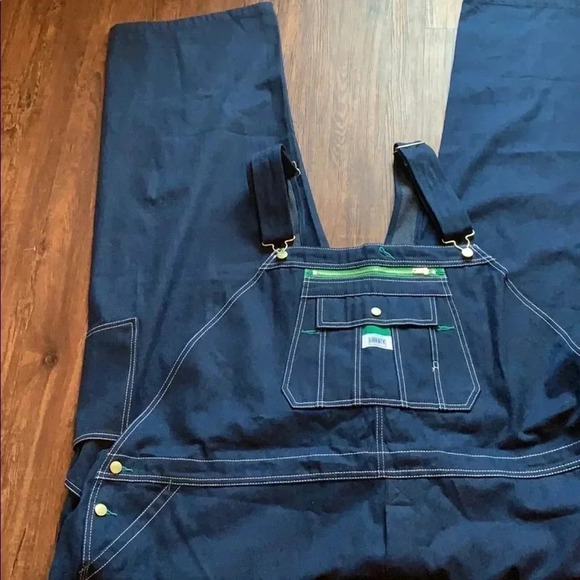 Liberty Men’s Denim Bib Overalls New - Picture 5 of 12